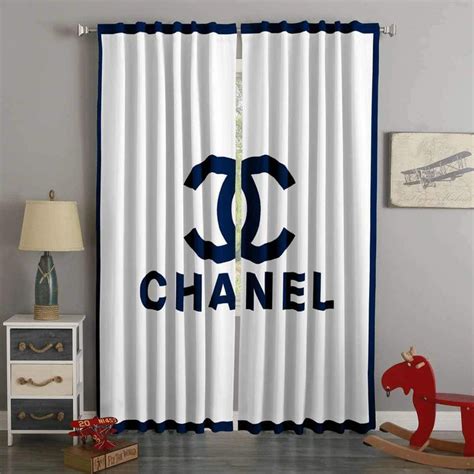 chanel curtains for bedroom|chanel bathroom curtain.